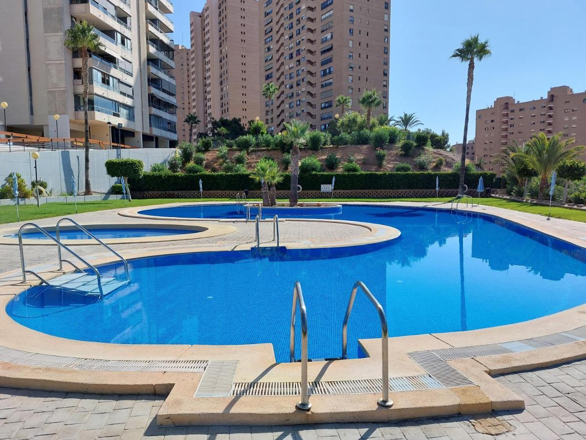 Las Marinas 8O Con Vistas Al Mar Y Piscina By Vero Бенидорм Экстерьер фото